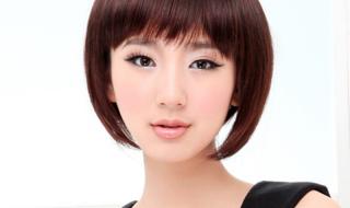 小女孩短发刘海怎么剪 齐刘海短发造型