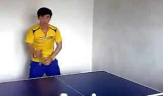 乒乓球初学者练基本功用什么底板和胶皮 五六年级乒乓球基本功